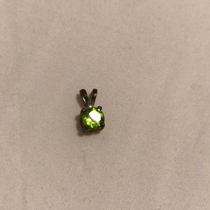Small peridot pendant